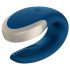 Satisfyer Double Love - vibrador inteligente para casais (azul)