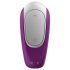 Satisfyer Double Fun - vibrador inteligente para casais (roxo)