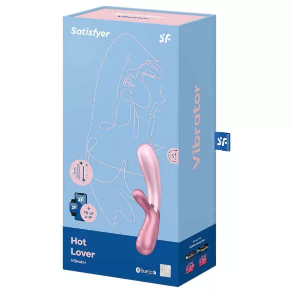 Satisfyer Hot Lover - vibrador controlado por app (rosa)