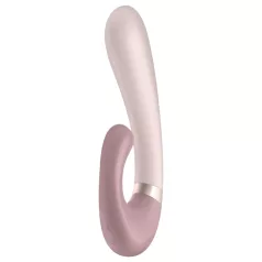   Satisfyer Heat Wave - vibrador com aquecimento e braço flexível (bege)