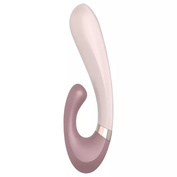 Satisfyer Heat Wave - vibrador com aquecimento e braço flexível (bege)