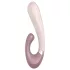 Satisfyer Heat Wave - vibrador com aquecimento e braço flexível (bege)