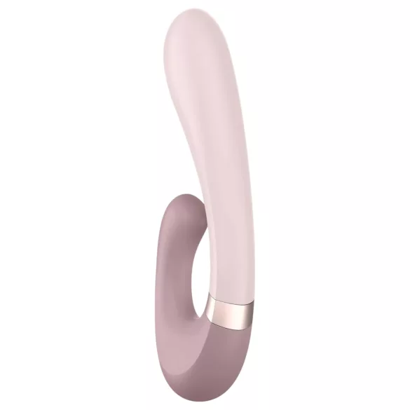 Satisfyer Heat Wave - vibrador com aquecimento e braço flexível (bege)