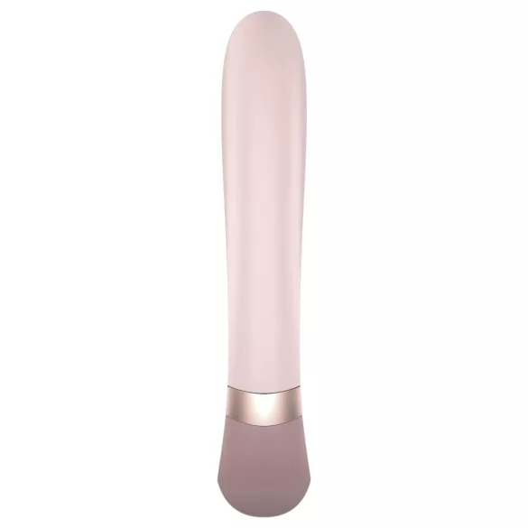 Satisfyer Heat Wave - vibrador com aquecimento e braço flexível (bege)