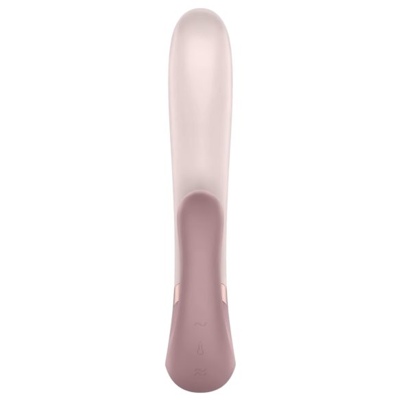 Satisfyer Heat Wave - vibrador com aquecimento e braço flexível (bege)