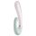 Satisfyer Heat Wave - vibrador inteligente com aquecimento e braço (menta)