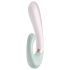 Satisfyer Heat Wave - vibrador inteligente com aquecimento e braço (menta)