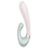 Satisfyer Heat Wave - vibrador inteligente com aquecimento e braço (menta)
