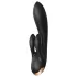 Satisfyer Double Flex - vibrador com braço para clitóris controlado por app (preto)