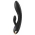 Satisfyer Double Flex - vibrador com braço para clitóris controlado por app (preto)