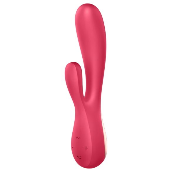 Satisfyer Mono Flex - vibrador inteligente à prova d'água (vermelho)