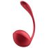 Satisfyer Shiny Petal - Ovo vibratório com controle remoto (vermelho)