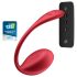 Satisfyer Shiny Petal - Ovo vibratório com controle remoto (vermelho)