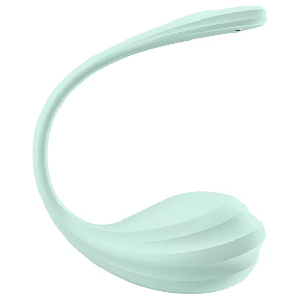 Satisfyer Smooth Petal - Ovo vibratório controlado por app (verde)