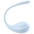 Satisfyer Smooth Petal - Ovo vibrante inteligente (azul)