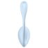 Satisfyer Smooth Petal - Ovo vibrante inteligente (azul)