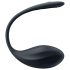 Satisfyer Ribbed Petal - Ovo vibratório com controle remoto (preto)