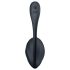 Satisfyer Ribbed Petal - Ovo vibratório com controle remoto (preto)