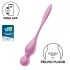 Satisfyer Love Birds 1 - Bola vaginal com vibração controlada por app (rosa)