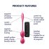 Satisfyer Love Birds 2 - Bola de Pompoar Inteligente Vibrante (rosa)
