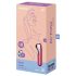 Satisfyer Dual Love - Vibrador Inteligente para Ponto G e Clitóris (vermelho)
