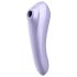 Satisfyer Dual Pleasure - Vibrador Inteligente 2 em 1 com Ondas de Ar (Lilás)