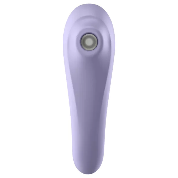 Satisfyer Dual Pleasure - vibrador 2 em 1 sucção e vibração - silicone lilás