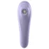 Satisfyer Dual Pleasure - vibrador 2 em 1 sucção e vibração - silicone lilás