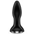 Satisfyer Rotator Plug 2 - Vibrador Anal com Pérolas (Preto)