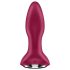 Satisfyer Rotator Plug 2 - Vibrador Anal com Pérolas Recarregável (Vermelho)