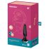 Satisfyer Plug-ilicious 2 - vibrador anal inteligente (preto)