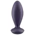 Satisfyer - plug anal vibrador control app - silicone lilás