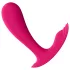 Satisfyer Top Secret - vibrador duplo motor control app - silicone rosa