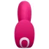 Satisfyer Top Secret - vibrador duplo motor control app - silicone rosa