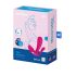 Satisfyer Top Secret Plus - vibrador inteligente 3 em 1 (rosa)