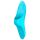 Satisfyer Teaser - Vibrador de dedo recarregável e à prova d'água (turquesa)