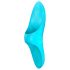 Satisfyer Teaser - Vibrador de dedo recarregável e à prova d'água (turquesa)