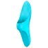 Satisfyer Teaser - vibrador de dedo recarregável à prova d'água - turquesa