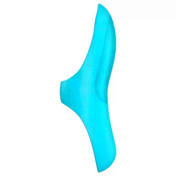 Satisfyer Teaser - vibrador de dedo recarregável à prova d'água - turquesa