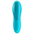Satisfyer Teaser - vibrador de dedo recarregável à prova d'água - turquesa