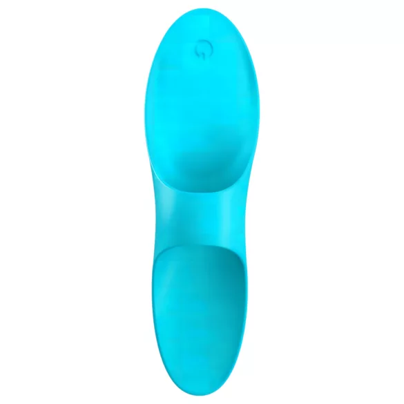 Satisfyer Teaser - vibrador de dedo recarregável à prova d'água - turquesa