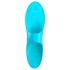 Satisfyer Teaser - Vibrador de dedo recarregável e à prova d'água (turquesa)