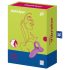 Satisfyer Amante Ousado - vibrador de dedo recarregável e à prova d'água (rosa)