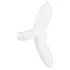 Satisfyer Bold Lover - vibrador de dedo recarregável à prova d'água - branco