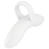 Satisfyer Bold Lover - recarregável, à prova d'água, vibrador de dedo (branco)