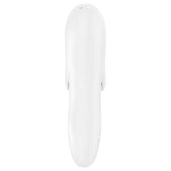 Satisfyer Bold Lover - vibrador de dedo recarregável à prova d'água - branco