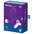 Satisfyer Bold Lover - vibrador de dedo recarregável à prova d'água - branco