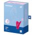Satisfyer High Fly - vibrador à prova d'água para clitóris recarregável (rosa)