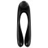 Satisfyer Candy Cane - Vibrador Duplo Recarregável e à Prova d'Água (Preto)