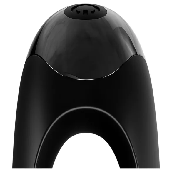 Satisfyer Candy Cane - vibrador duplo recarregável à prova d'água - preto